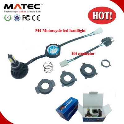 MATEC Directly Factory 24w 2600lm Led Mh4 Motorcycle Headlight