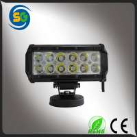 Auto led light bar 7 inch led light bar, spot flood 36w led driving lightbar